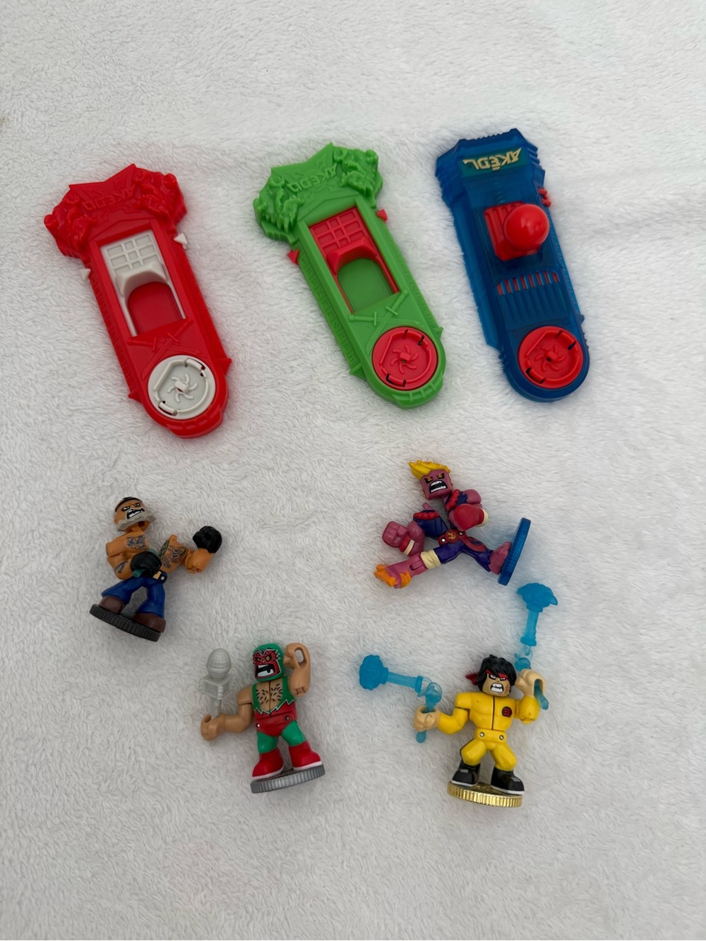 Akedo Ninja Warriors, 7 pieces